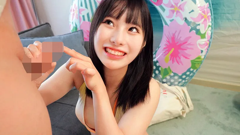 夏だ//海だ//水着ギャルだ//御宿ビーチのビキニが眩しい素人お嬢さん!童貞君のオナニーのお手伝いしてくれませんか?水着からはみ出しそうなおっぱい&ヒップに童貞鼻血ブーww暴発しちゃう元気な童貞ち○ぽをエチエチサマーGirlが筆おろし&生中出し サンプル4