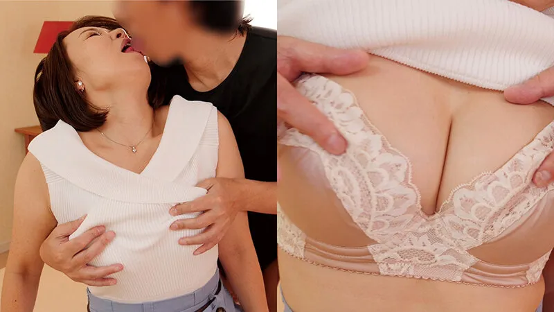 初体験の濃厚セックスに恥じらいイキ 柔らかEカップエロ乳妻 サンプル1