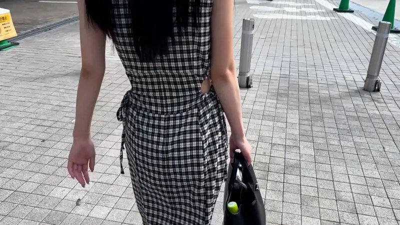 街角で声をかけてアナル観察させてもらう 交渉上手な黒髪ギャル かなちゃん サンプル1