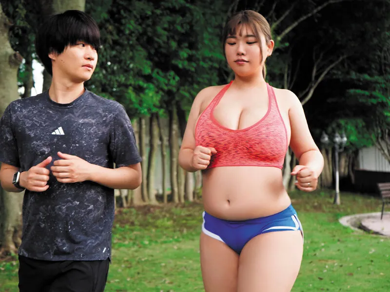 デカ乳デカ尻奥さんとのジョギングで揺れるエロボディに勃起不可避!家に連れ込まれ欲望のまま不倫SEX 華澄結愛 サンプル1